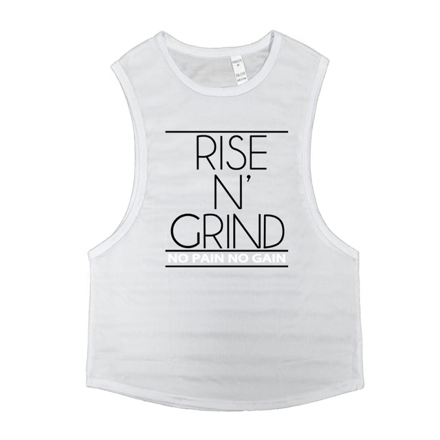 Men's Casual Cotton Fitness Sleeveless T-Shirt