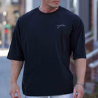 Men's Cotton Stretch Fitness T-shirt