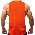 Men's Casual Cotton Fitness Sleeveless T-Shirt