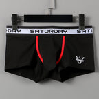 Soft and Breathable Men's Elastic Boxer Shorts