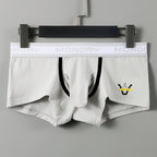 Soft and Breathable Men's Elastic Boxer Shorts