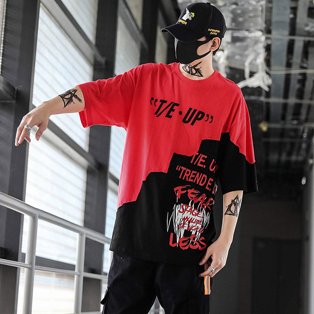 Summer Korean Style Trendy Casual Short Sleeve T-Shirt