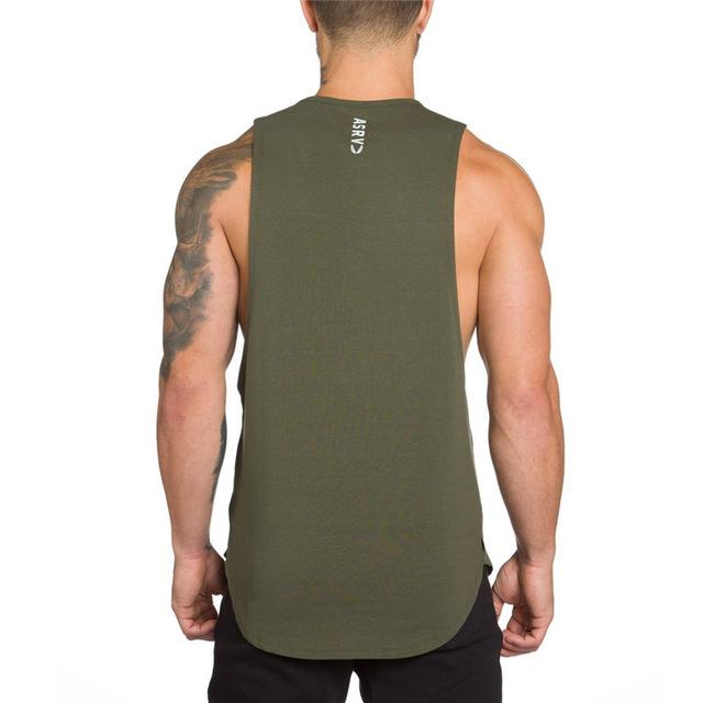 Men's Sleeveless T-Shirt for Fitness and Casual Style