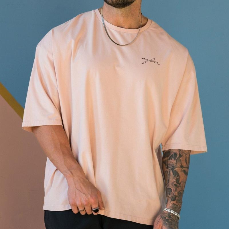 Men's Cotton Stretch Fitness T-shirt