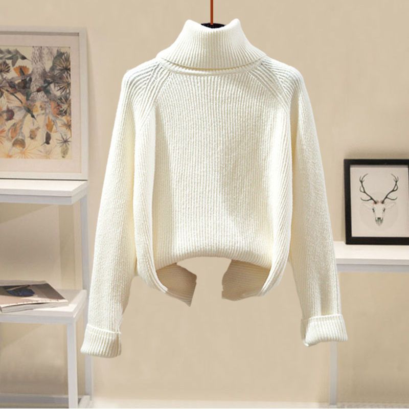 2023 Trendy Oversized Women's Knit Sweater for Fall