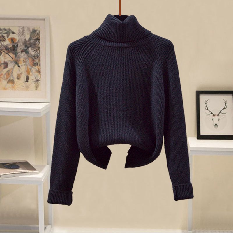 2023 Trendy Oversized Women's Knit Sweater for Fall
