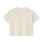 Money Graphic Women's Boxy Tee — Vintage Dollar Bill Lettering
