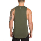 Men's Sleeveless T-Shirt for Fitness and Casual Style