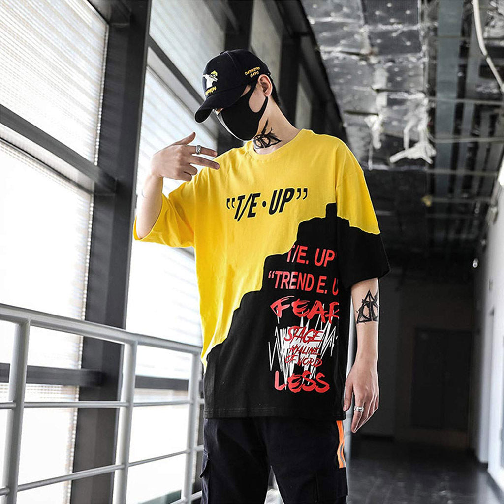 Summer Korean Style Trendy Casual Short Sleeve T-Shirt