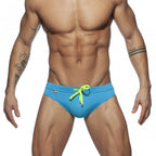 Men's Fashion Swim Trunks with Rainbow Design