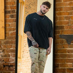 Men's Cotton Stretch Fitness T-shirt