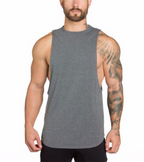 Men's Sleeveless T-Shirt for Fitness and Casual Style