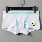 Soft and Breathable Men's Elastic Boxer Shorts