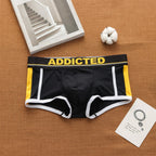 Soft and Breathable Men's Elastic Boxer Shorts