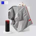 Soft and Breathable Men's Elastic Boxer Shorts