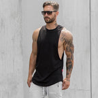 Men's Sleeveless T-Shirt for Fitness and Casual Style