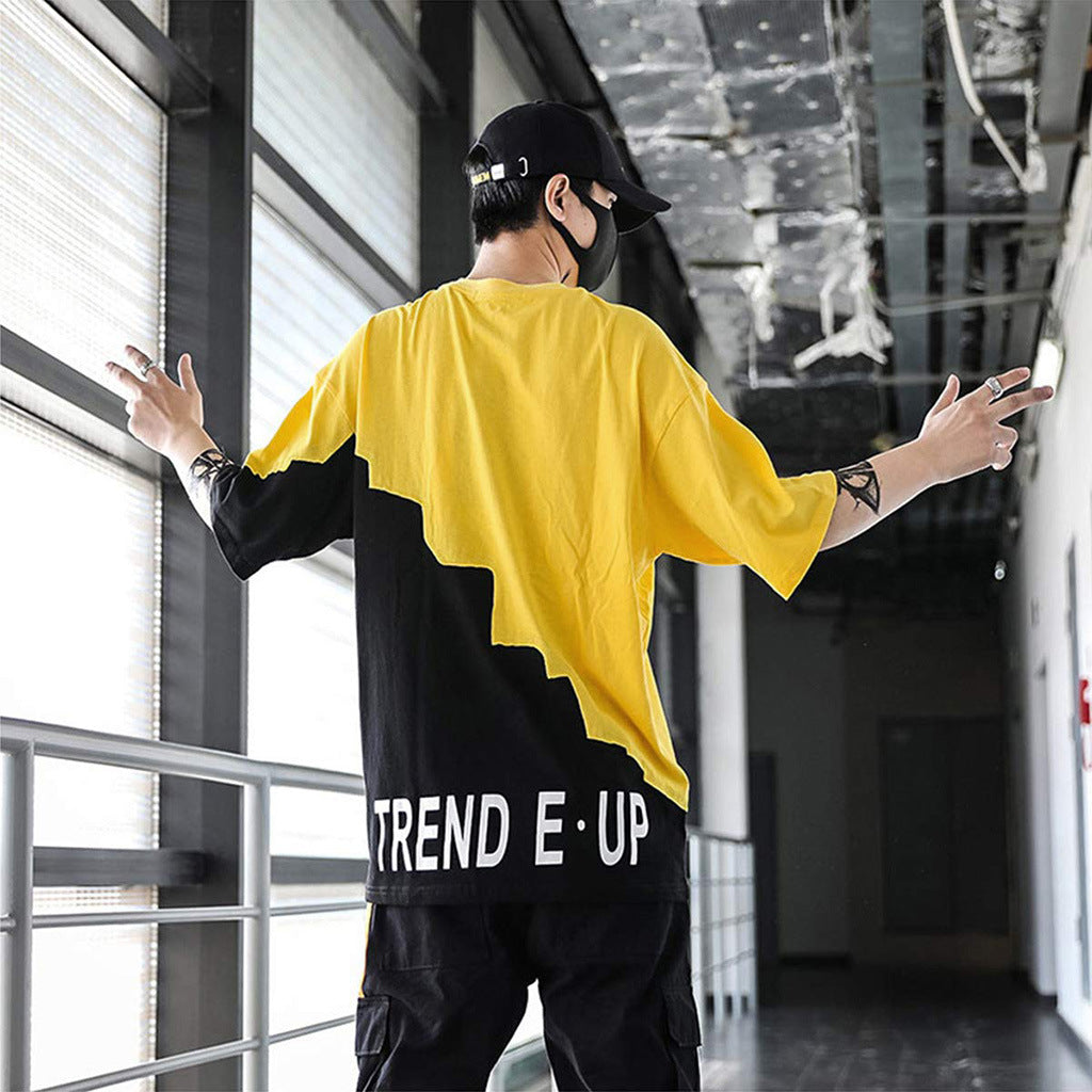 Summer Korean Style Trendy Casual Short Sleeve T-Shirt