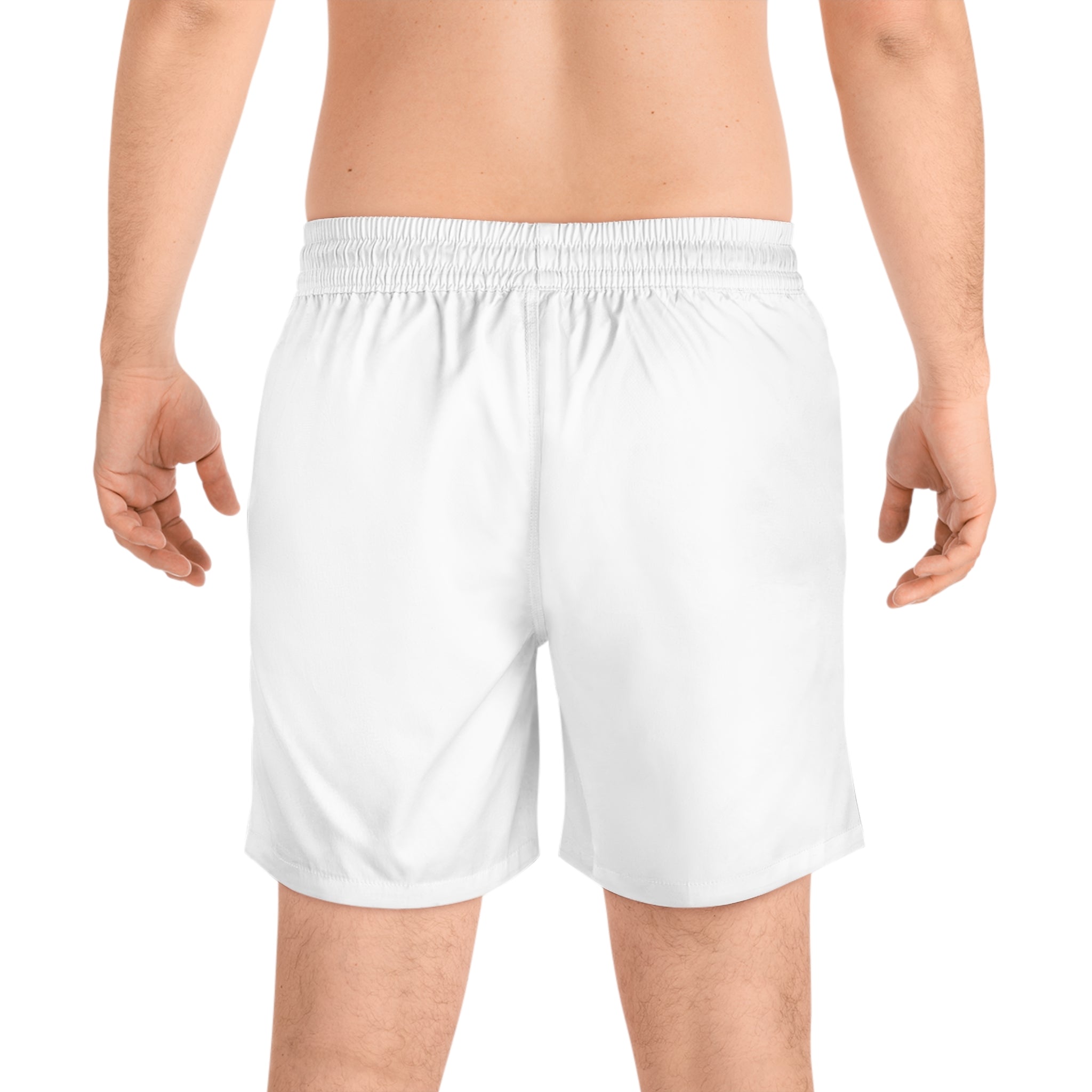 Short corto para hombre coleccion ABRAHAMS— 'Collection' Script Logo Beach Trunks