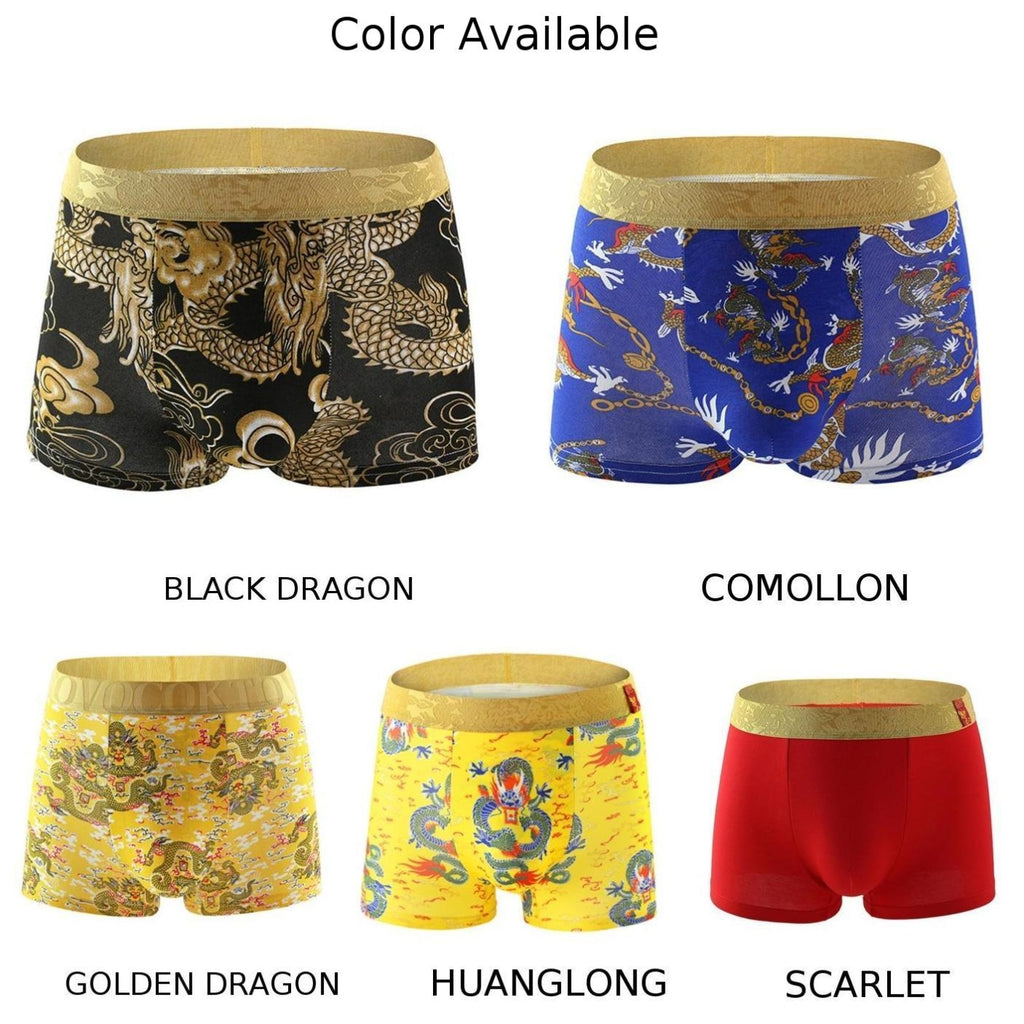Soft, Breathable, Elastic Men's Boxer Shorts
