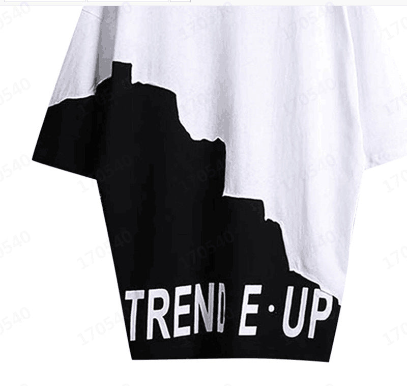 Summer Korean Style Trendy Casual Short Sleeve T-Shirt
