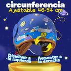 Casco Abierto Infantil para Moto y Motoneta DINOSAURIO