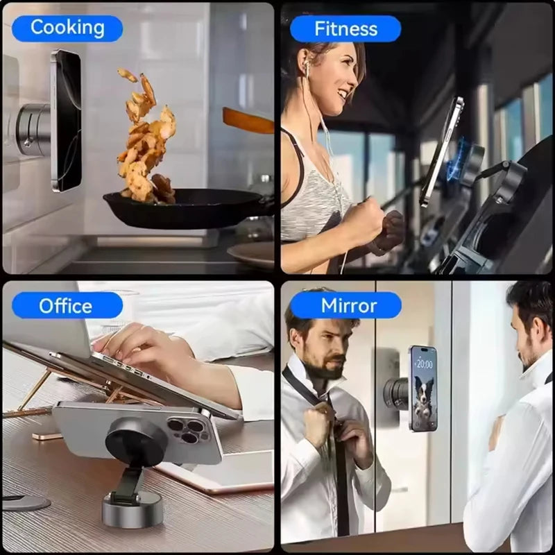 Soporte Magnético para Celular 360° con Ventosa – Plegable | IRUIBO