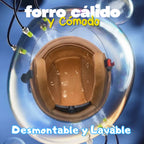 Casco Abierto Infantil para Moto y Motoneta DINOSAURIO