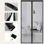 Cortina Antimosquitos Magnética para Puerta 210×90 cm – Sin Perforaciones