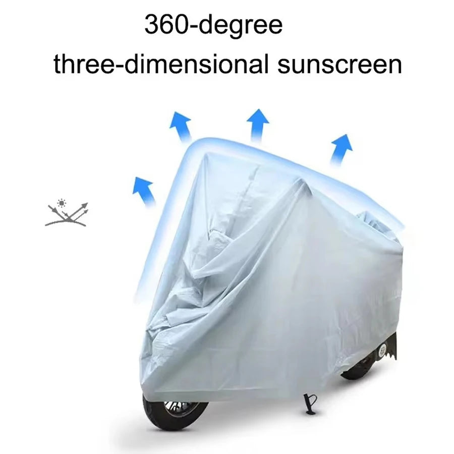 Funda para Motocicleta 140×140 cm – Protección Interior y Exterior.