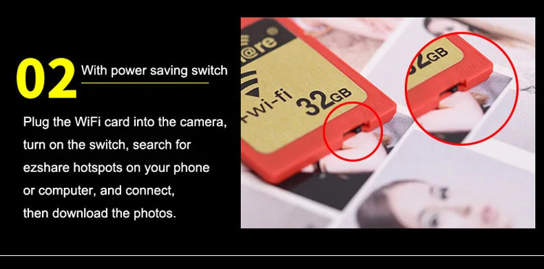 Ezshare Tarjeta MicroSD WiFi (8GB / 16GB / 32GB)
