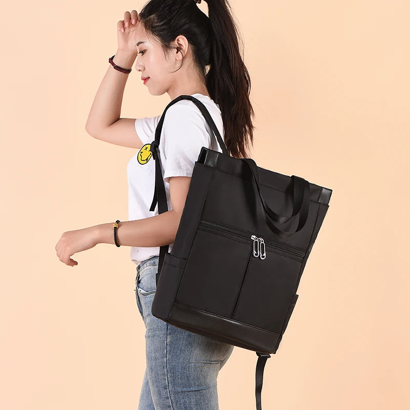 Mochila Impermeable Oxford Mujer - Gran Capacidad