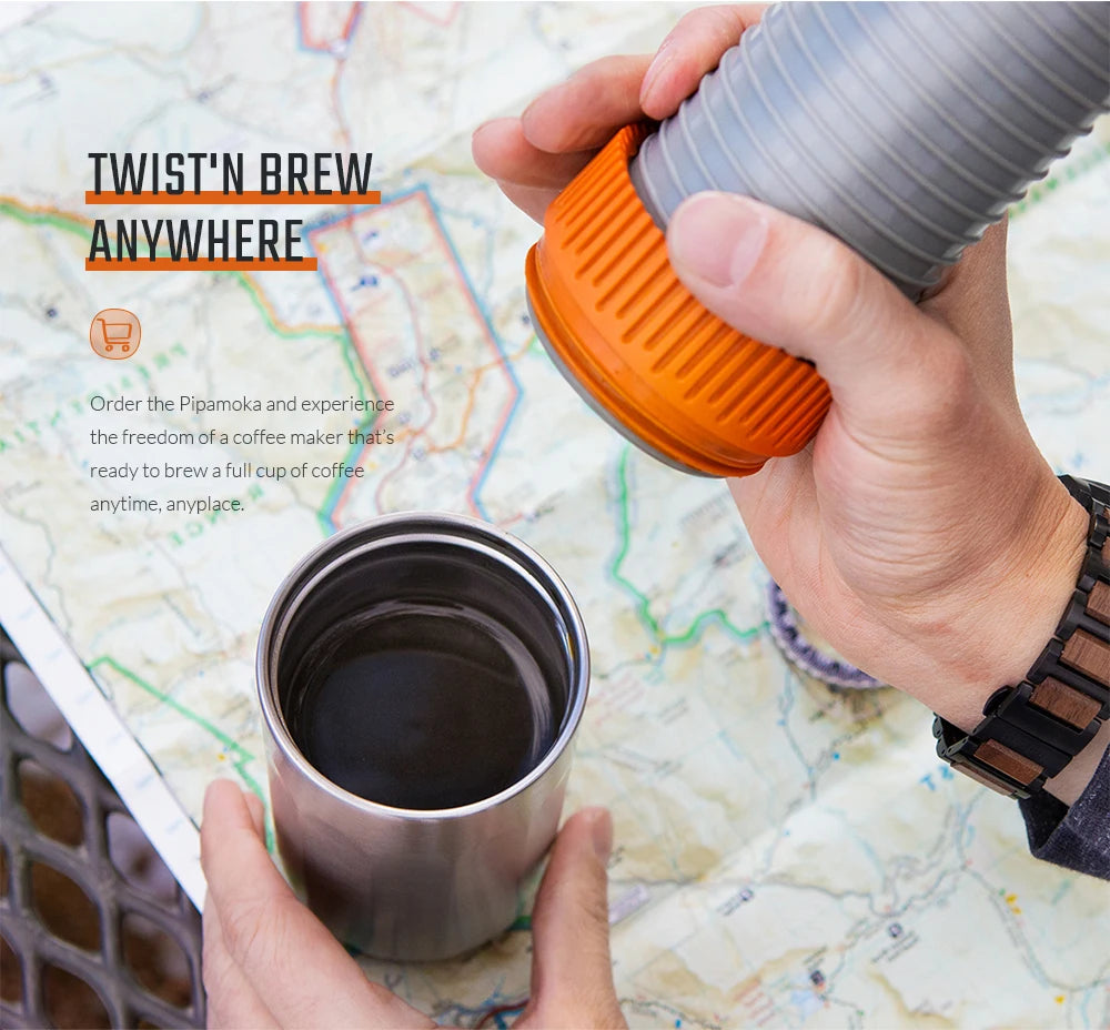 Cafetera Portátil WACACO Pipamoka - Presión al Vacío