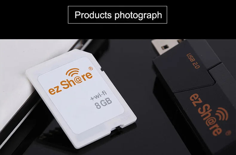 Ezshare Tarjeta MicroSD WiFi (8GB / 16GB / 32GB)