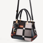 Bolso Bandolera de Piel Sintética - Con Pompón