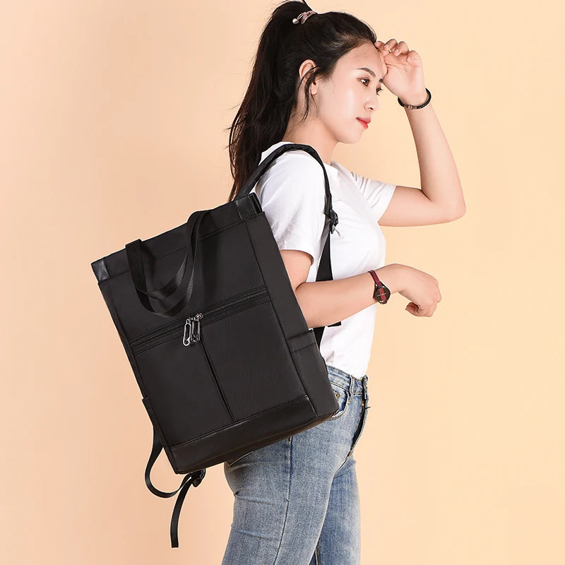 Mochila Impermeable Oxford Mujer - Gran Capacidad