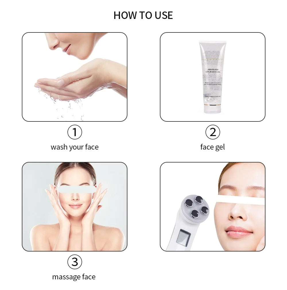 Dispositivo de Belleza RF EMS 5 en 1 - LED Photon