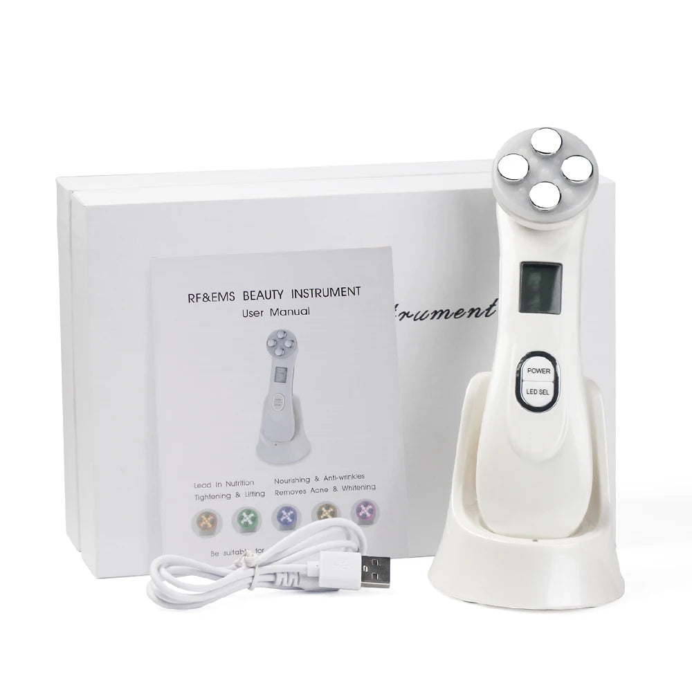 Dispositivo de Belleza RF EMS 5 en 1 - LED Photon