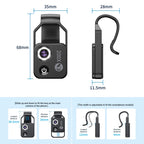 Lente Microscopio para Teléfono 100X/200X con Clip