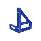 Escuadra y Transportador para Carpintería – Regla Triangular de Aleación de Aluminio