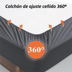 Juego de Ropa de Cama Tamaño Grande – Estampado Floral Jacquard (3 o 4 Piezas)