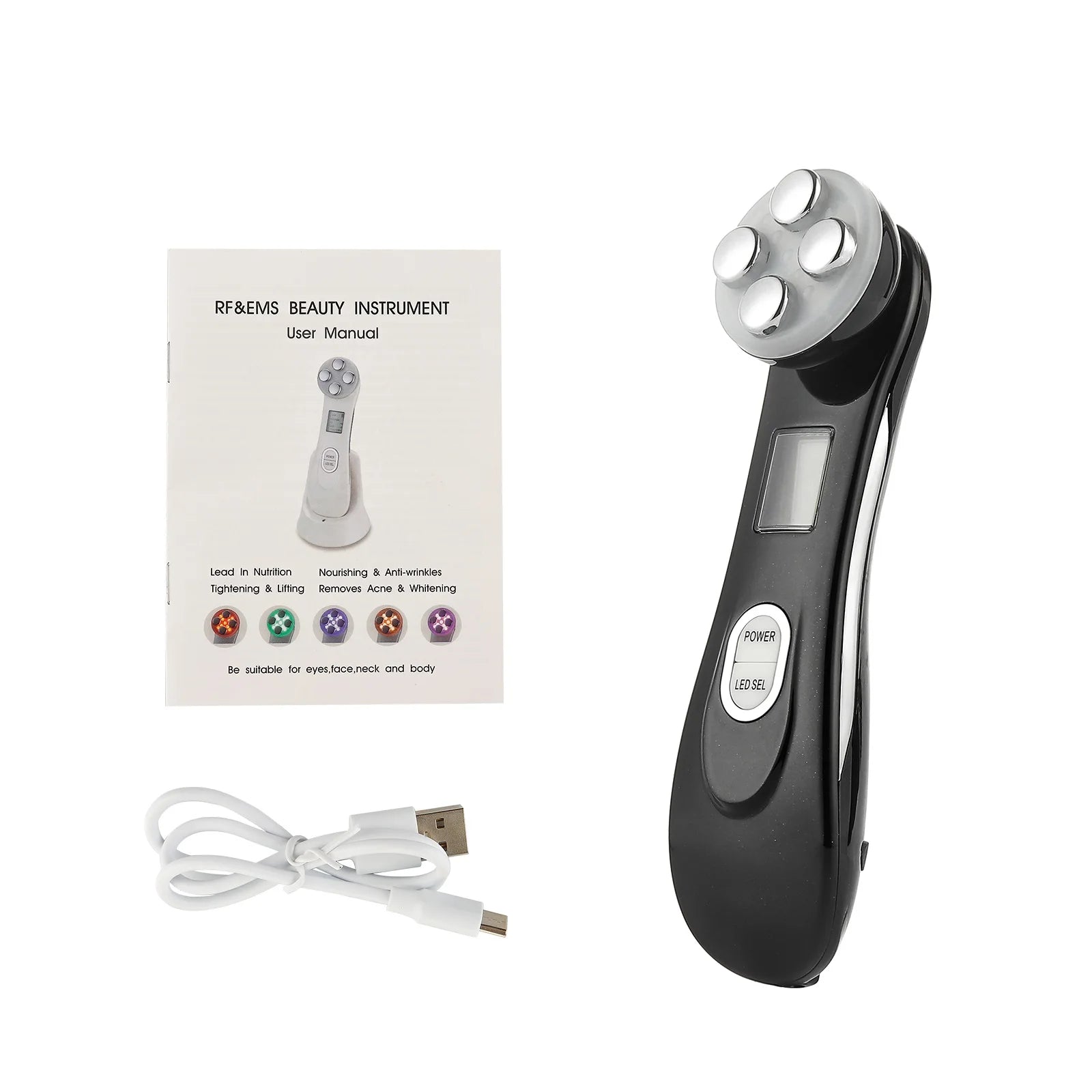 Dispositivo de Belleza RF EMS 5 en 1 - LED Photon