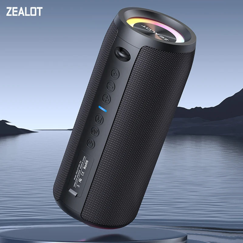 Altavoz Portátil Bluetooth ZEALOT® S51 Pro – 40W. CALIDAD ALTA