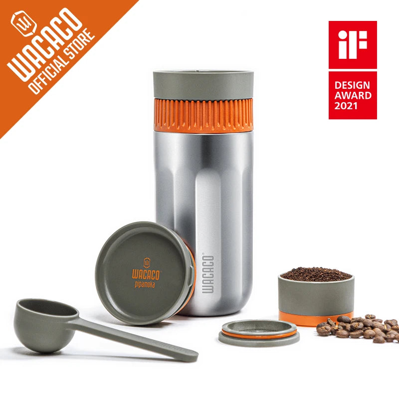Cafetera Portátil WACACO Pipamoka - Presión al Vacío