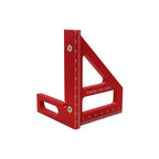 Escuadra y Transportador para Carpintería – Regla Triangular de Aleación de Aluminio