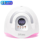LÁMPARA DE UÑAS UV LED 380W PROFESIONAL