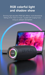 Altavoz Portátil ZEALOT® S56 – 40W con Subwoofer, ALTA CALIDAD