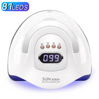 LÁMPARA DE UÑAS UV LED 380W PROFESIONAL