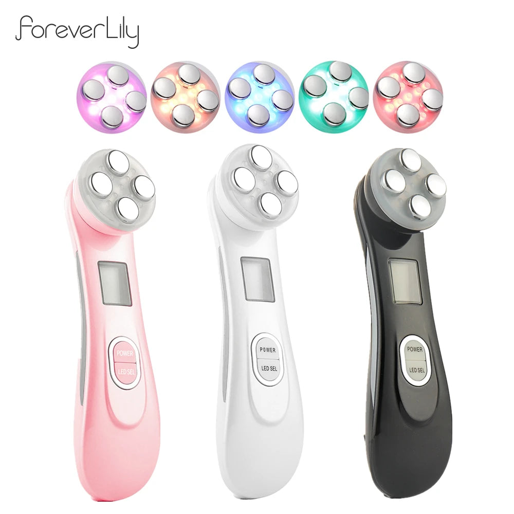 Dispositivo de Belleza RF EMS 5 en 1 - LED Photon