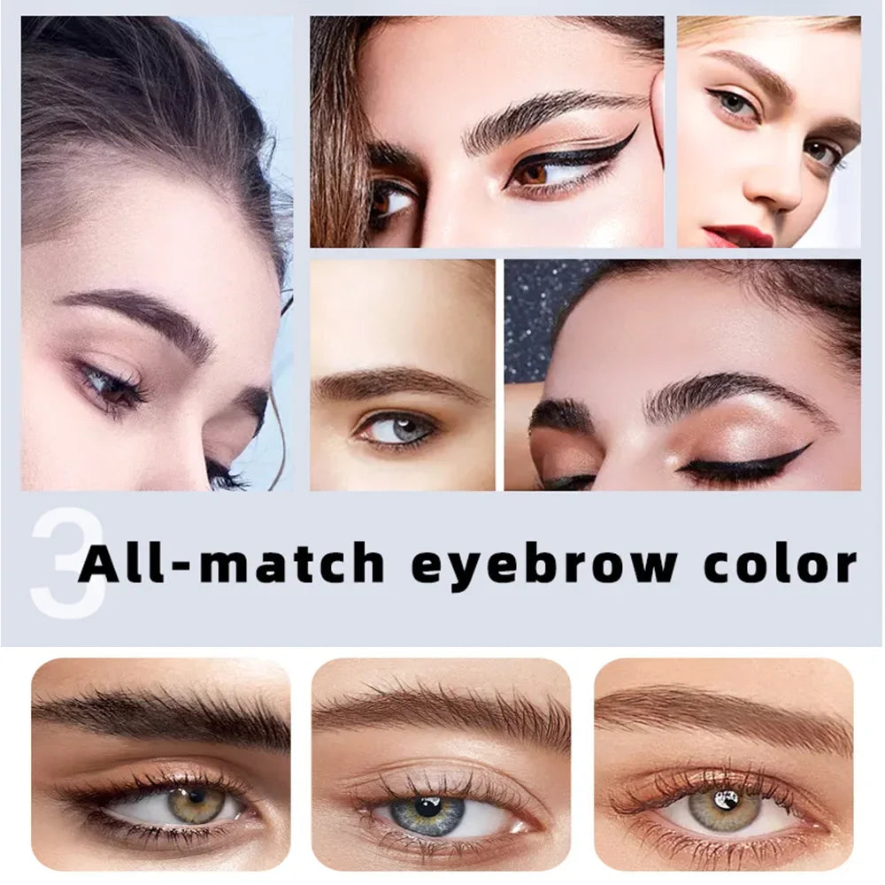 Kit de Tinte para Cejas y Pestañas – 3 Colores