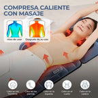 Colchoneta de Masaje Eléctrica - 10 Motores